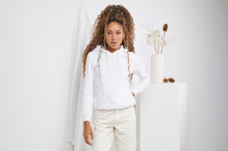 Advanc3D | BY 026 Schwerer Damen Kapuzen Sweater – 300g/m² Kuschel